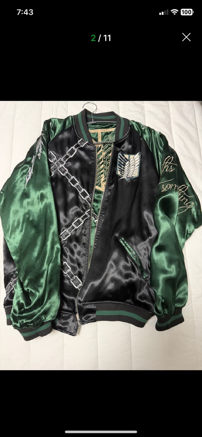 카라쿠리타마시 진격의거인 리바이 리버시블 스카쟌 상품이미지1