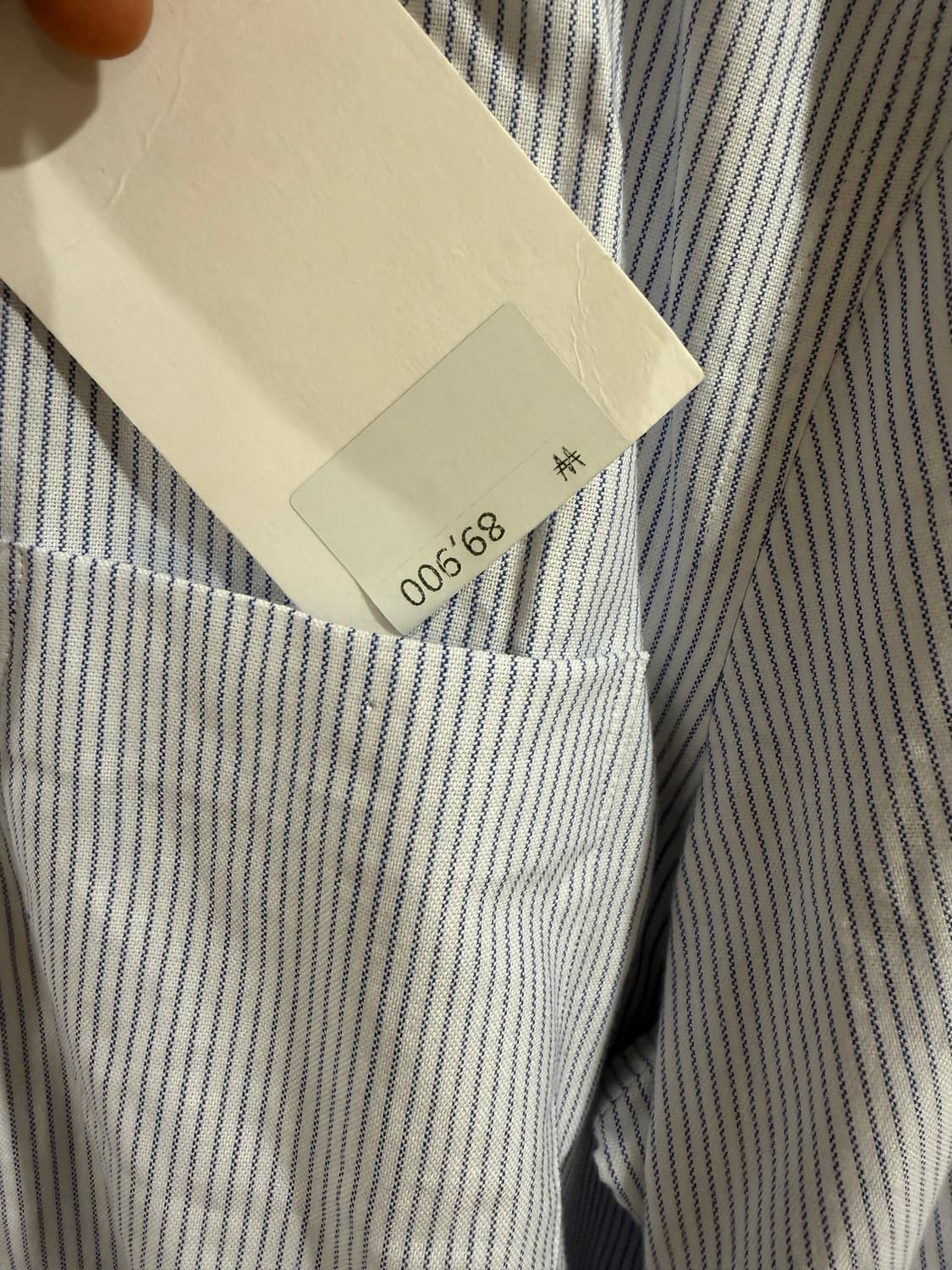 자라 오리진 옥스포드 스트라이프 셔츠 상품이미지8