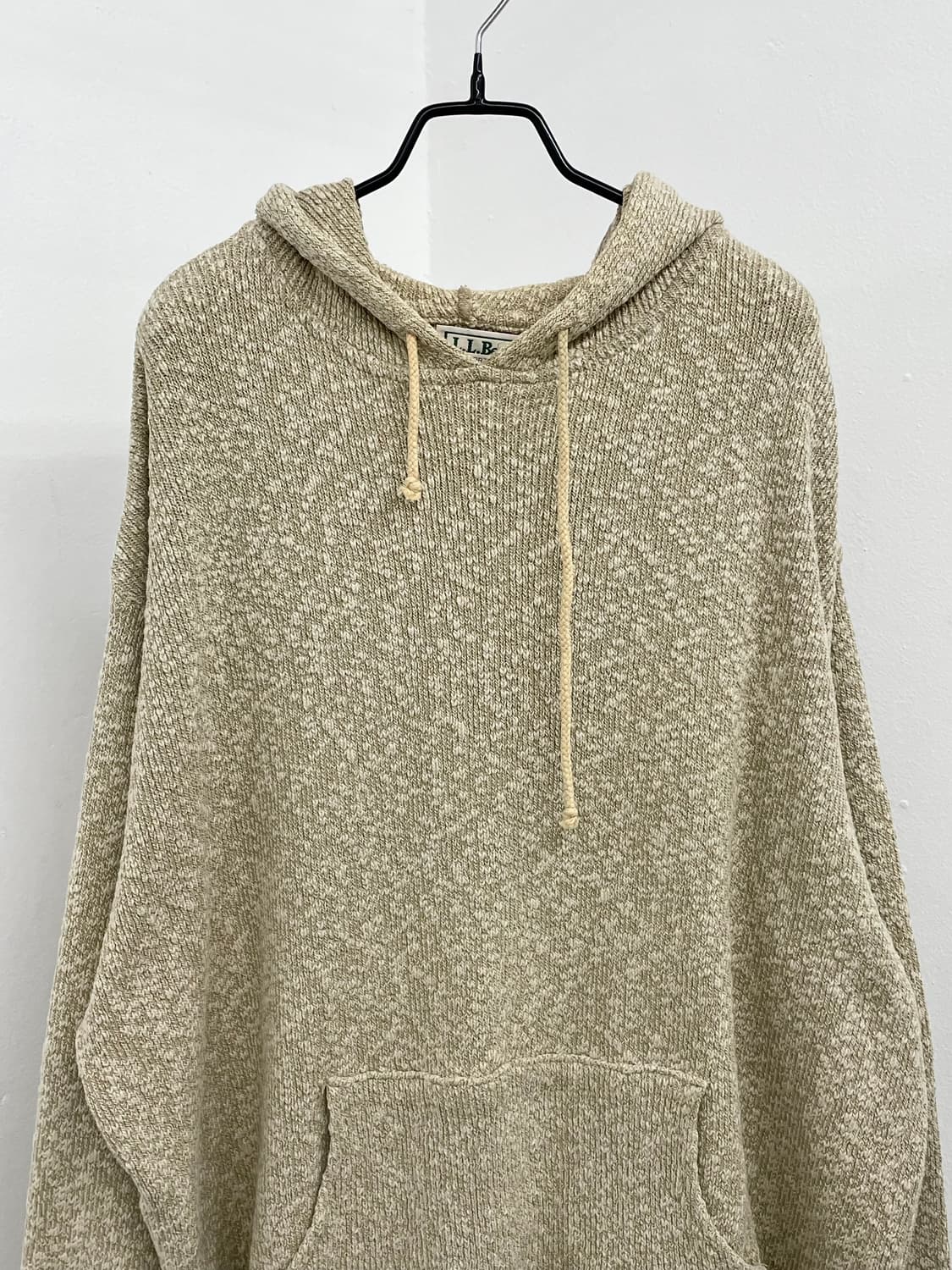 L.L.bean 베이지 후디 니트 상품이미지6