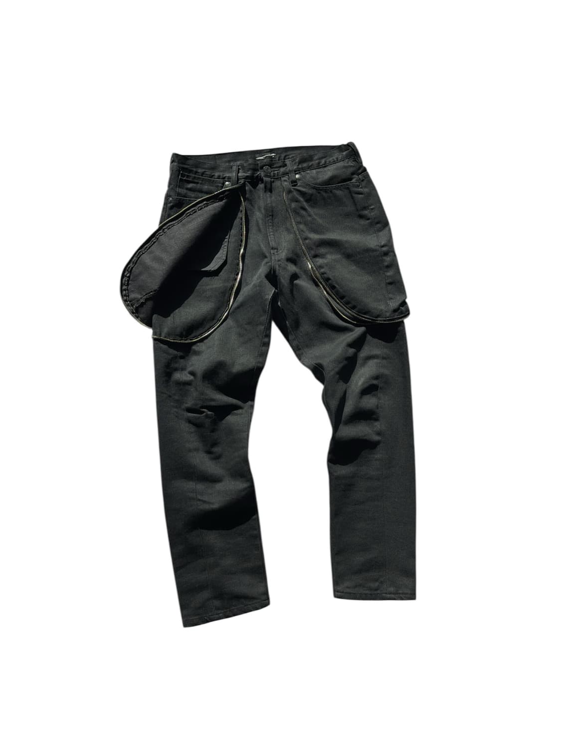 Back-to-front Zipper Pants 상품이미지1