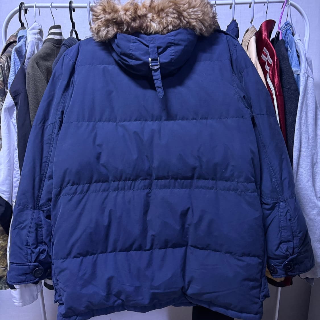 폴로랄프로렌 네이비 패딩점퍼 L 상품이미지6