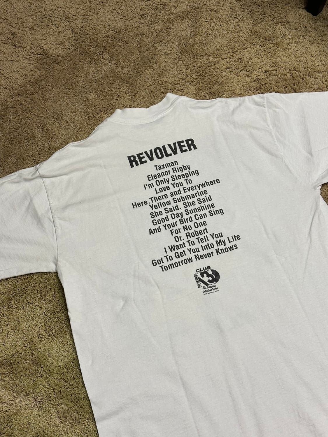 90s 비틀즈 revolver 티셔츠 XL 상품이미지2