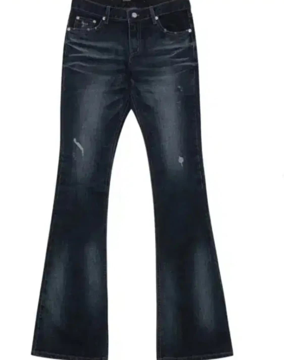 보헴서 보헤미안서울 딥 블루 워싱컷 데님 팬츠 (s) 상품이미지1