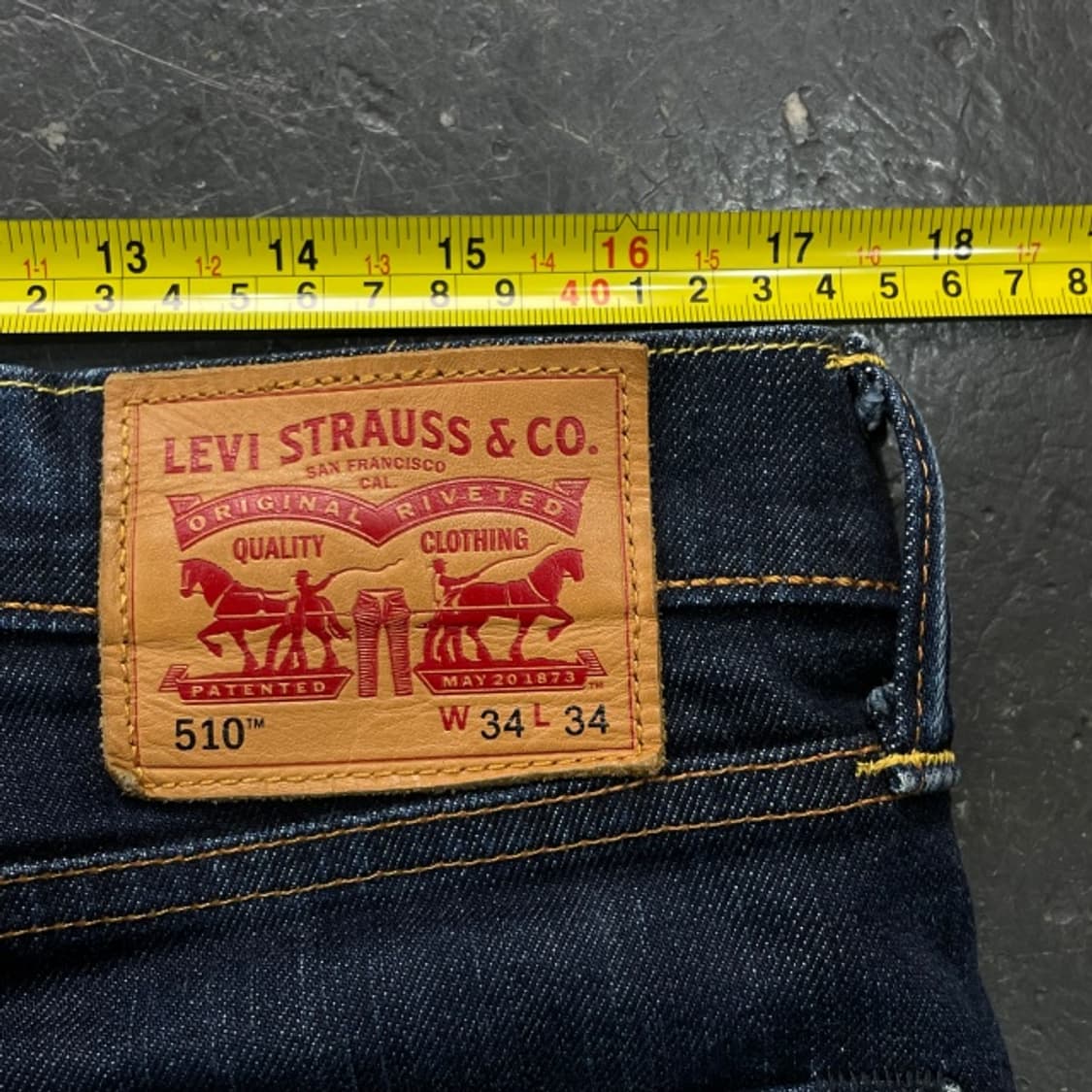 34 리바이스 510 청바지 상품이미지9
