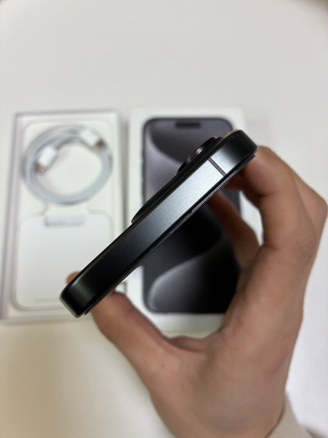 아이폰 15프로 512기가 리퍼폰 배터리100 상품이미지3