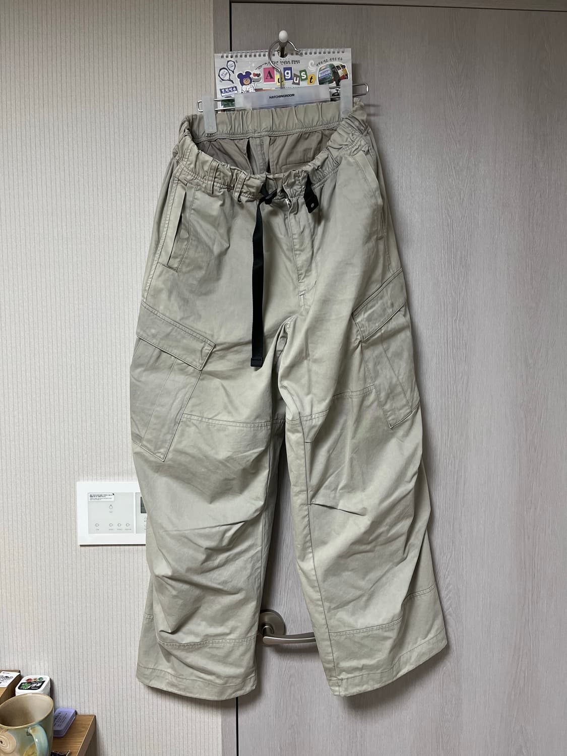 Mil Pants CPN Washed Light Grey 상품이미지2