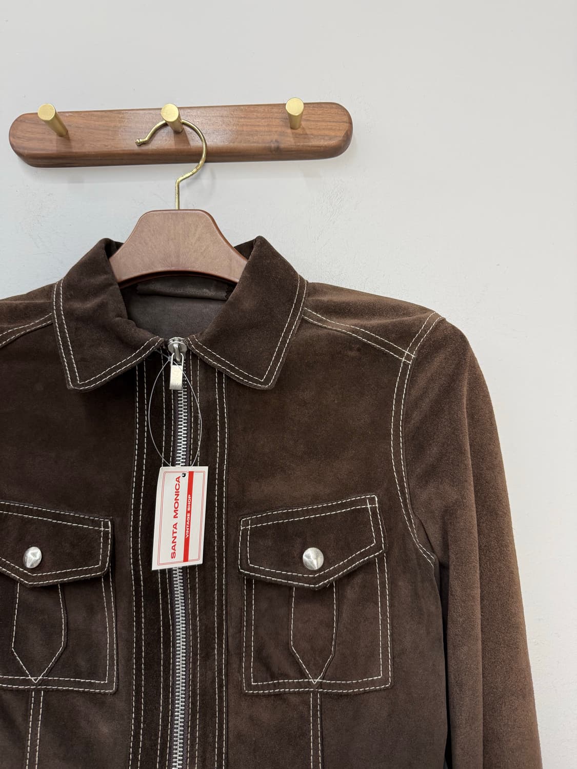 휴고보스 스웨이드 스티치 트러커 자켓 H2021 상품이미지3