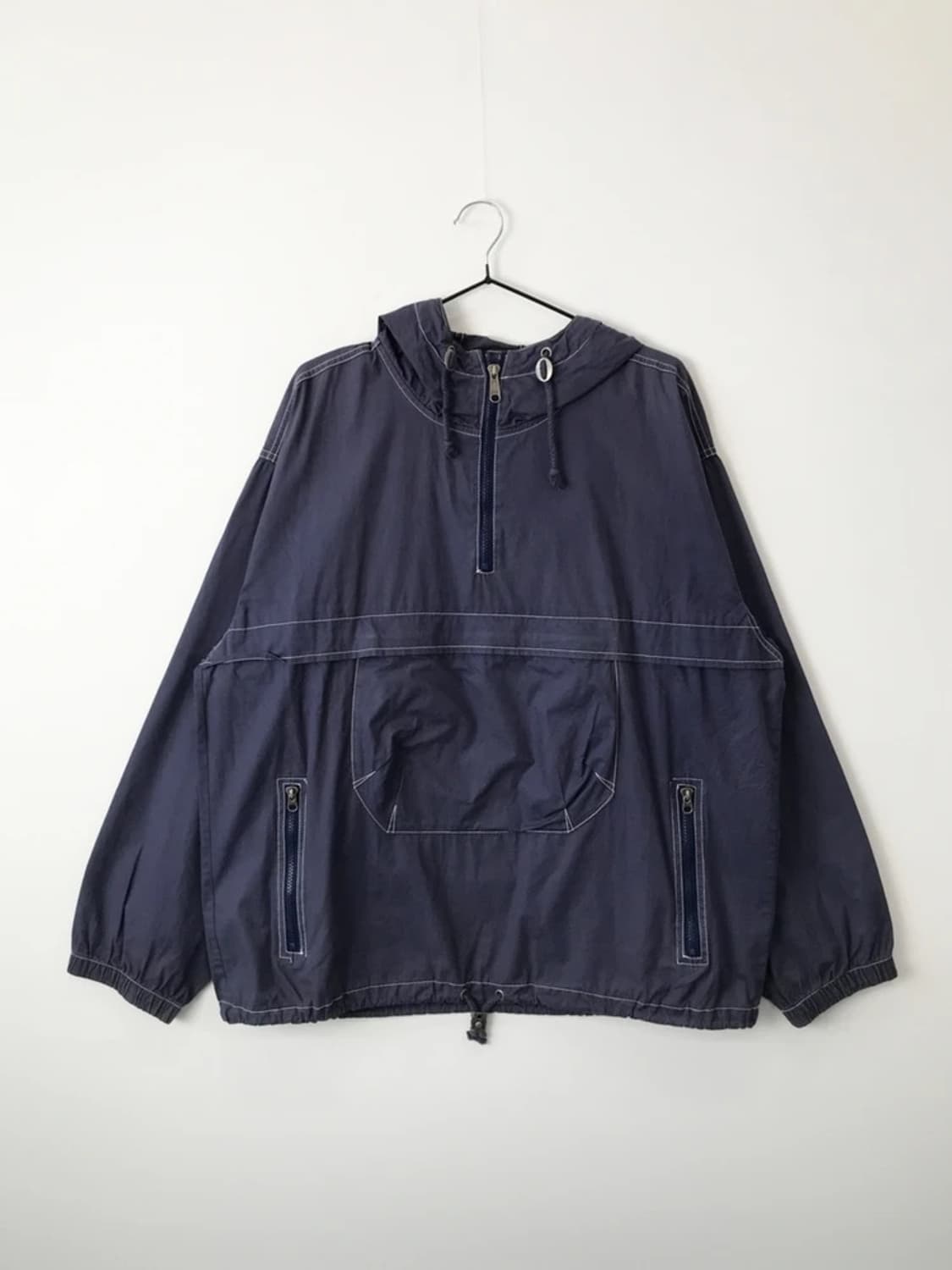 90s GAP Navy Cotton Anorak Jacket 상품이미지4