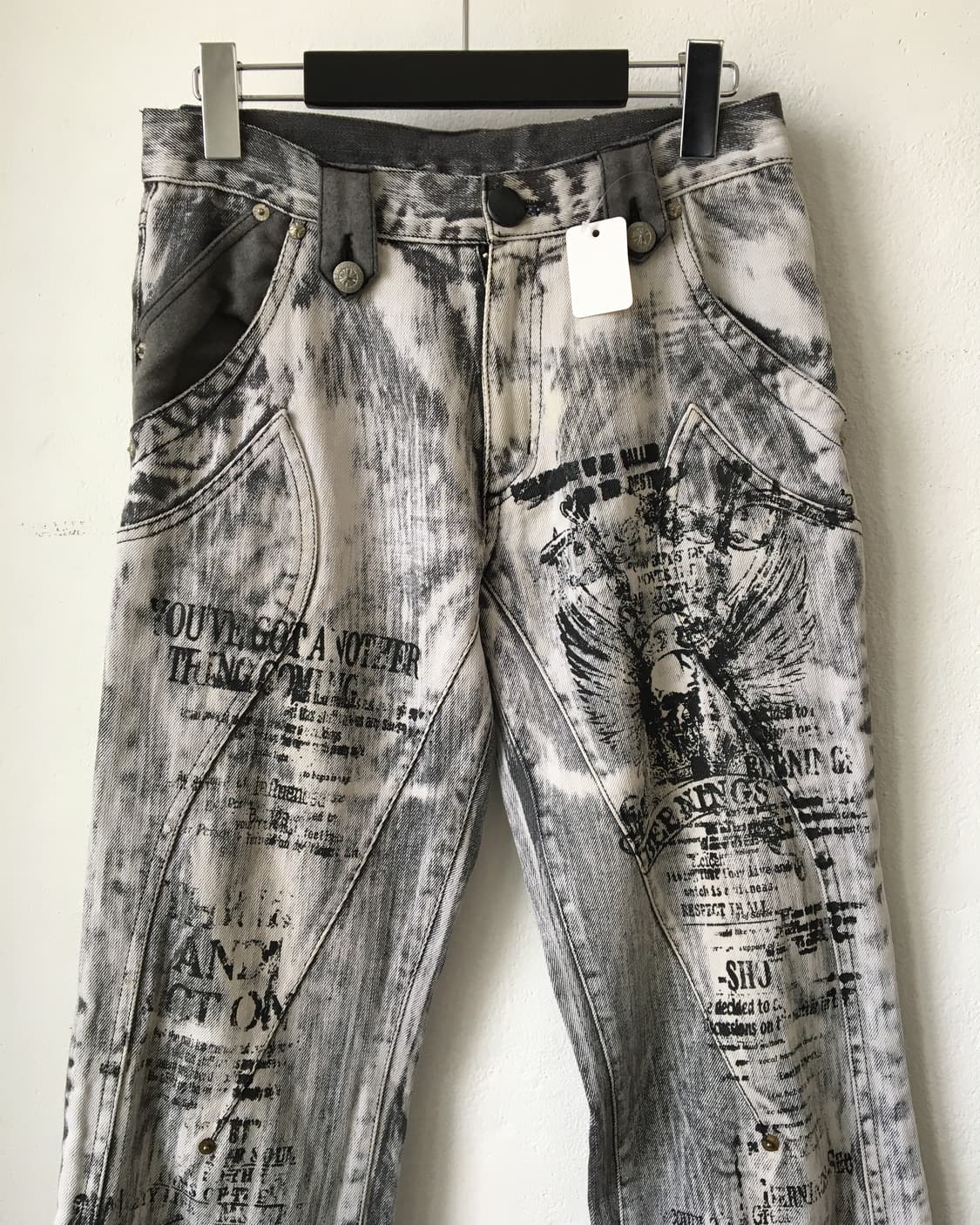 Lettering printing pants 상품이미지5