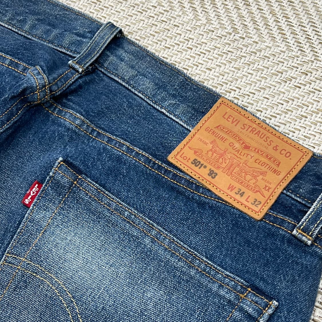 리바이스 프리미엄 501 데님팬츠 r3528 상품이미지6