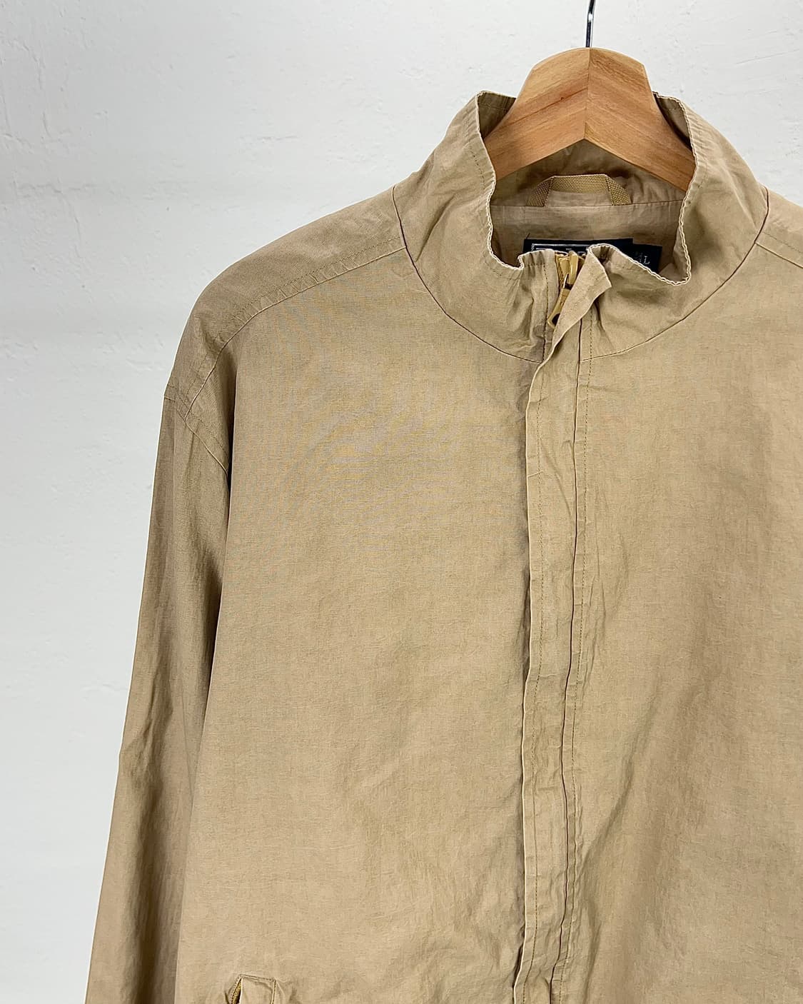 폴로 랄프로렌 베이지 헤링턴 코튼 쉘 워크 자켓 상품이미지2