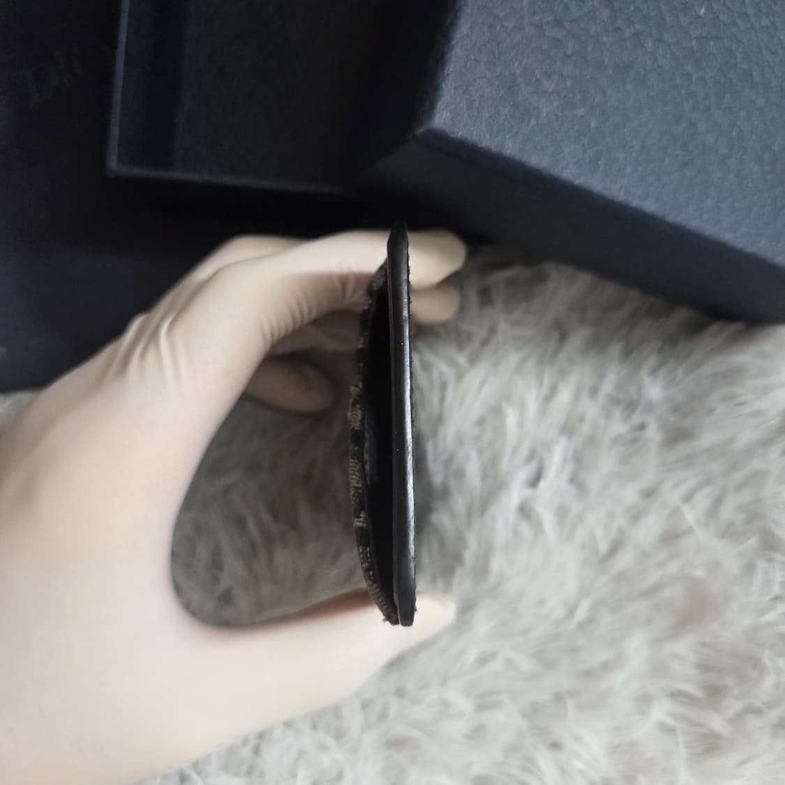 [정품] 디올 오블리크 맥세이프 카드지갑 새상품급 상품이미지6