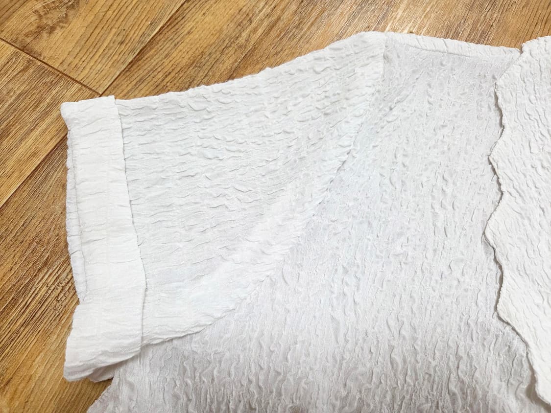 라트로우(L'artrow) 링클블라우스 55-66 새상품 상품이미지4