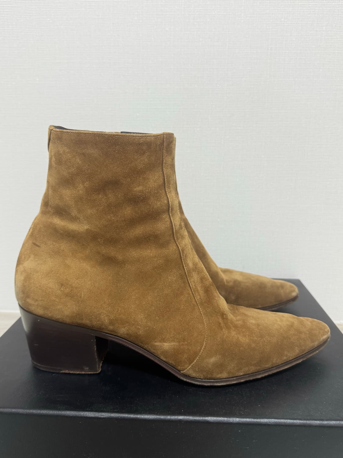 생로랑 바실리아 스웨이드 부츠 42 (275) 상품이미지2