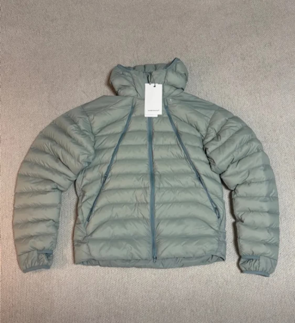 스키즘 인듀싱 경량패딩 그린 M 상품이미지1