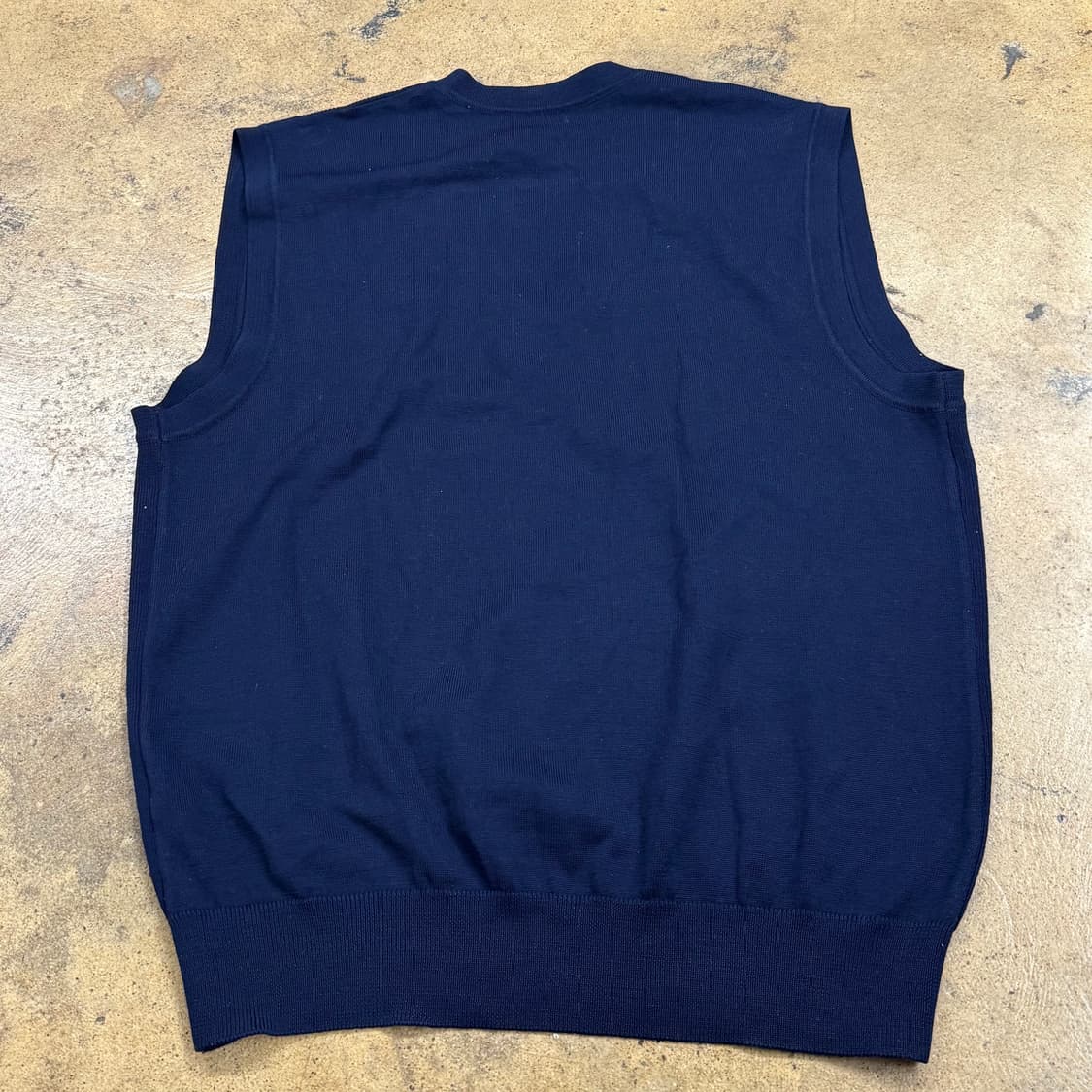 [정품/95] 입생로랑 네이비 니트 베스트 b14 상품이미지3