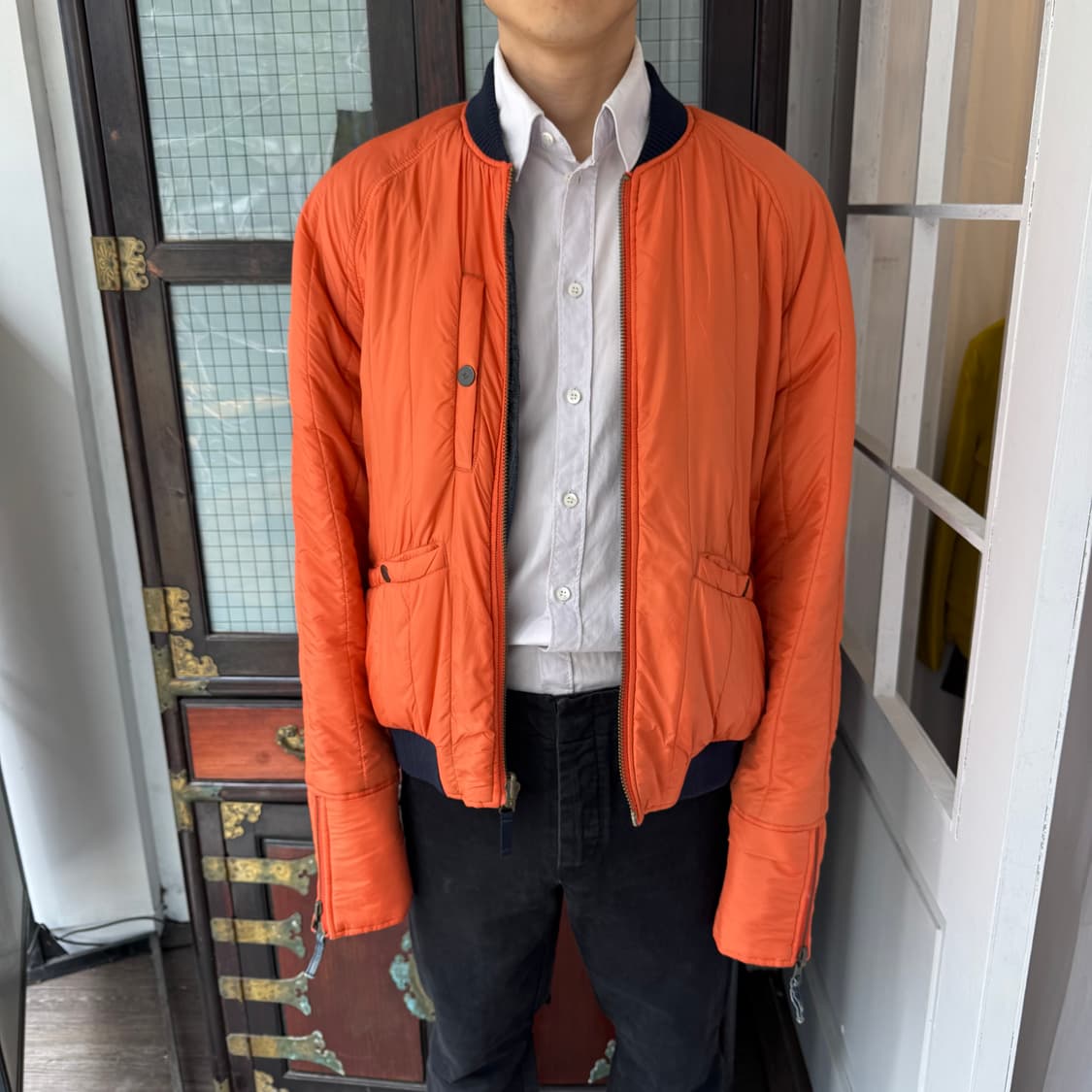 Armani Jeans 리버시블 봄버 자켓 상품이미지4