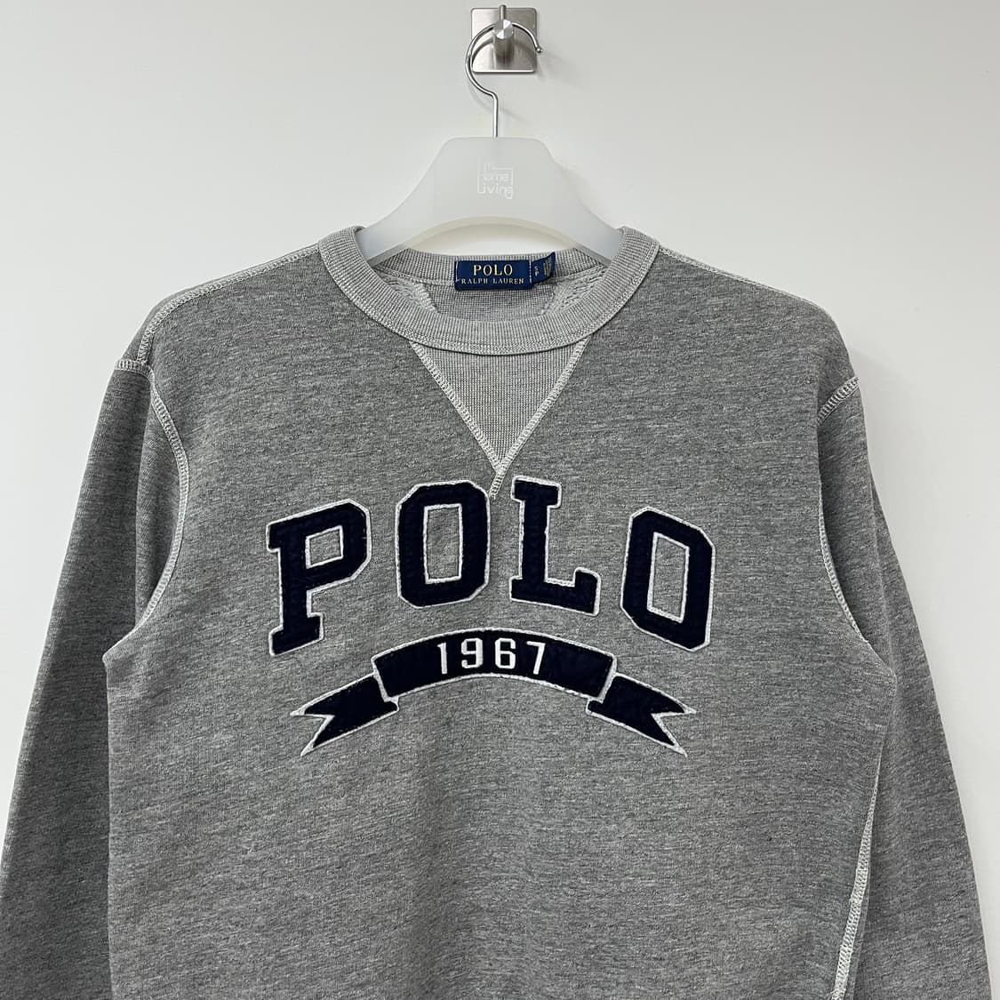 폴로 랄프로렌 엠브로이드 그레이 맨투맨 상품이미지4