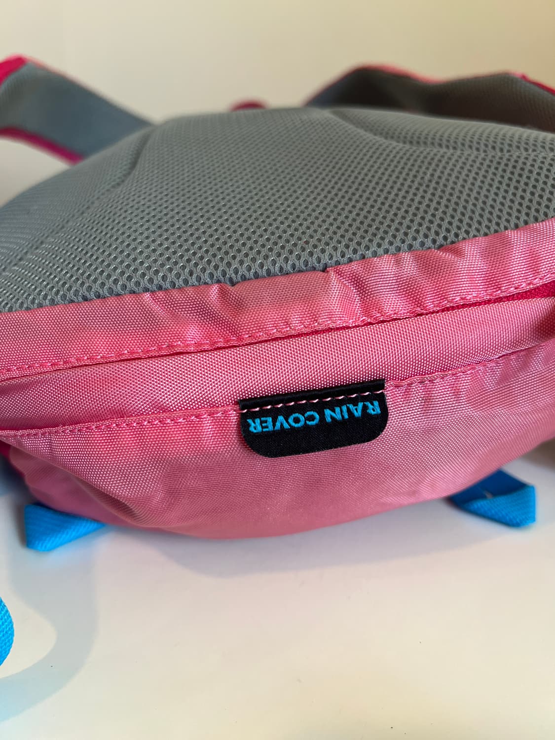 콜롬비아 빈티지 땡땡이 핑크 블루 백팩 상품이미지5