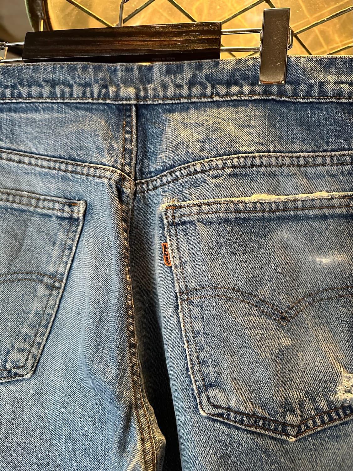 80s USA Levis 517 Boot Cut Denim Pants 상품이미지6