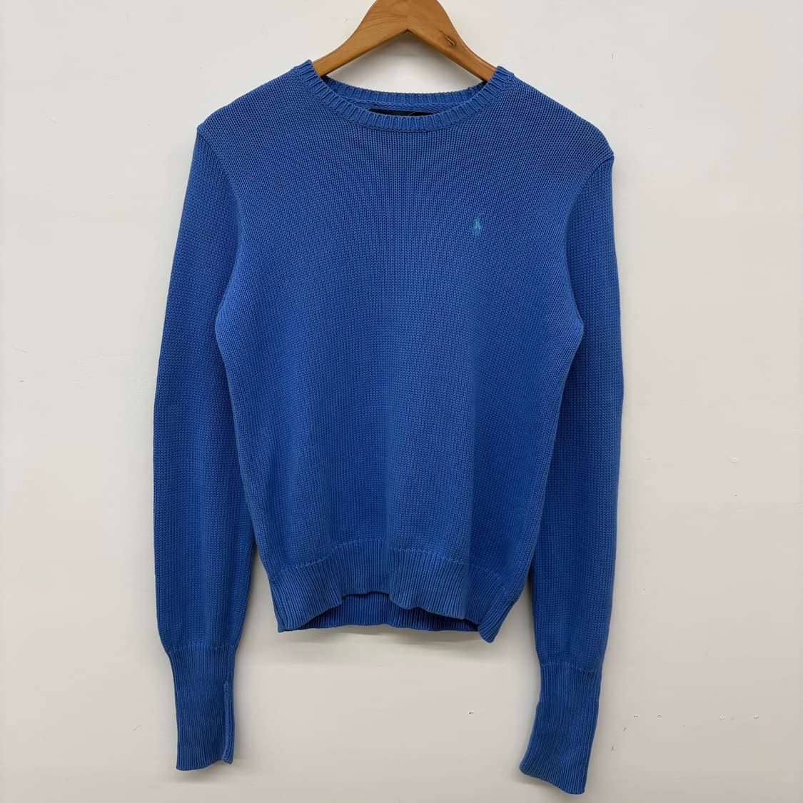 폴로 랄프로렌 블루 니트 스웨터 여M 상품이미지2