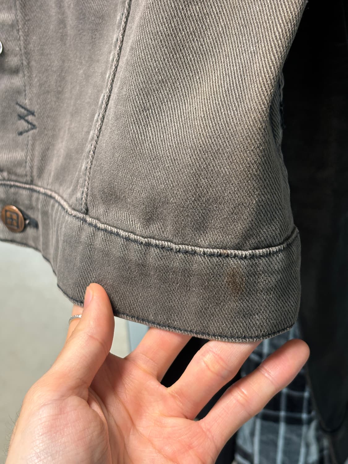 Ksubi 레더 슬리브 데님 자켓 상품이미지8