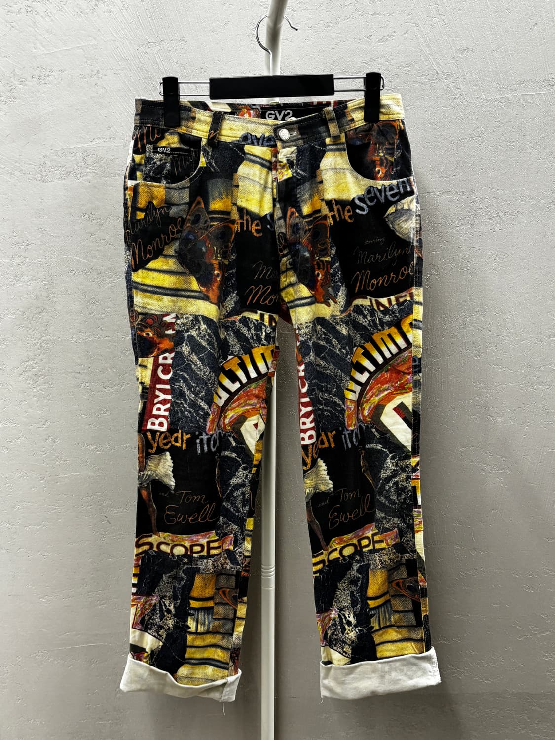 GV2 프린팅 데님 팬츠 S 상품이미지2