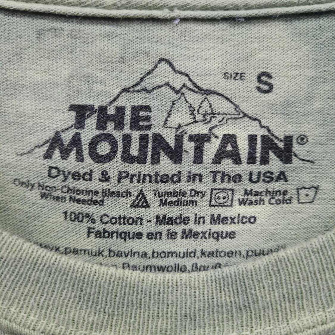 The Mountain 빈티지 프린팅 셔츠 상품이미지5