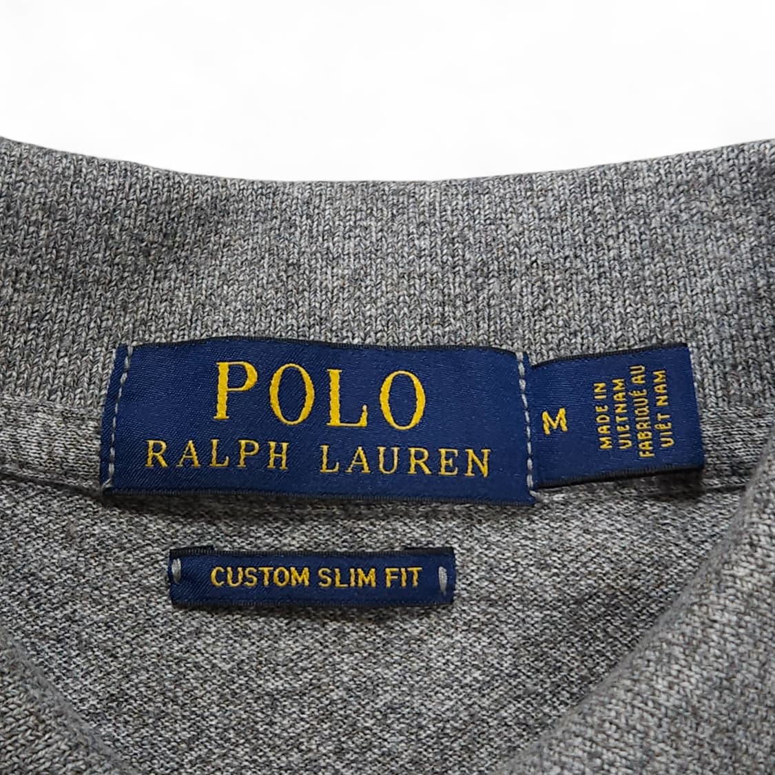 POLO 폴로 커스텀슬림핏 그레이 반팔티 100 상품이미지3