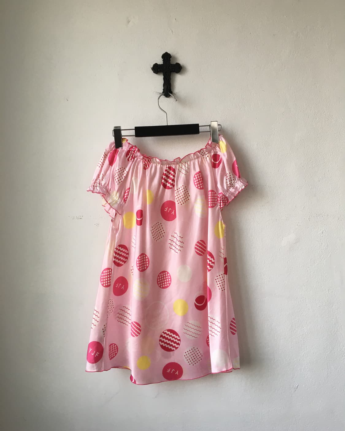 Pattern point blouse 상품이미지3