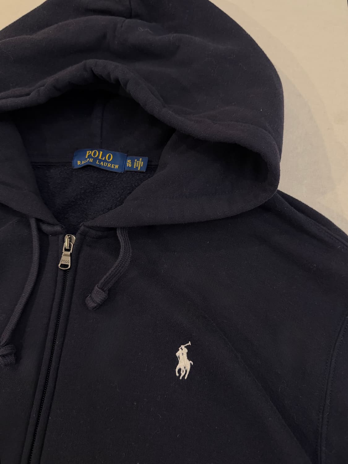 신형) 폴로 랄프로렌 포니 후드집업 딥 네이비 상품이미지2