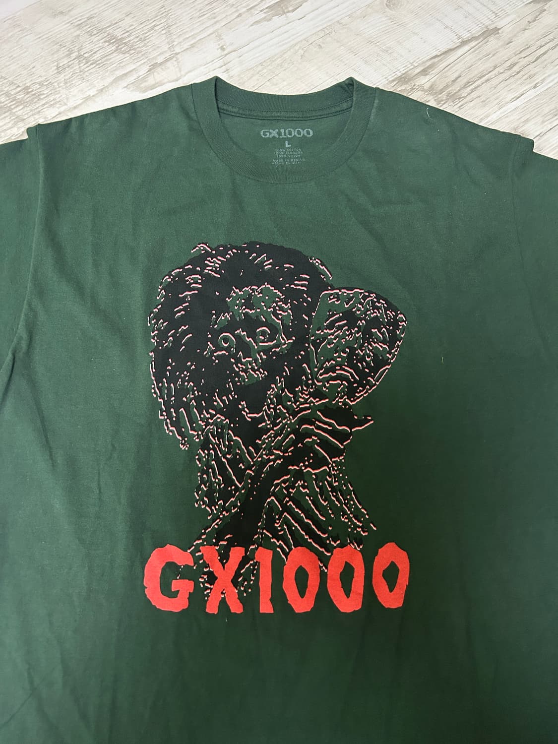 [L] GX1000 티셔츠 그린 상품이미지2