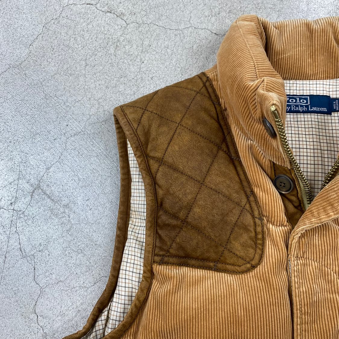 폴로 코듀로이 다운 베스트 (95) 상품이미지4