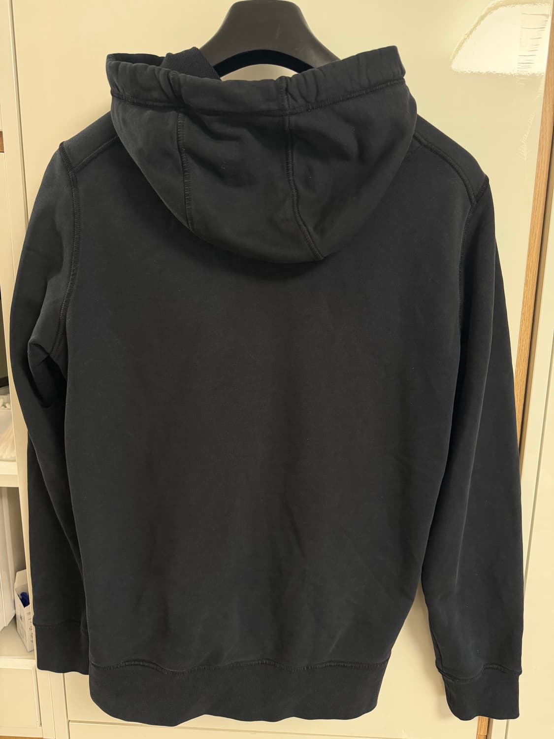 백화점판 스톤아일랜드 블랙 후드집업 M 상품이미지5