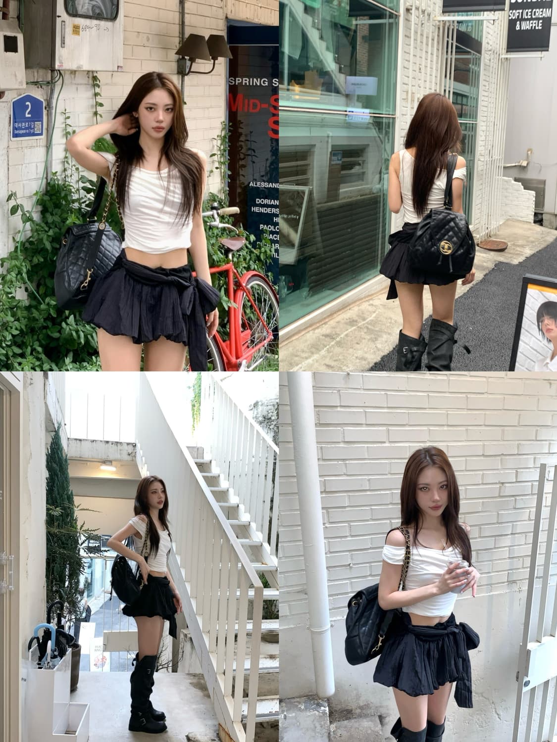 샤넬 턴락 캐비어 빈티지 백팩 상품이미지2