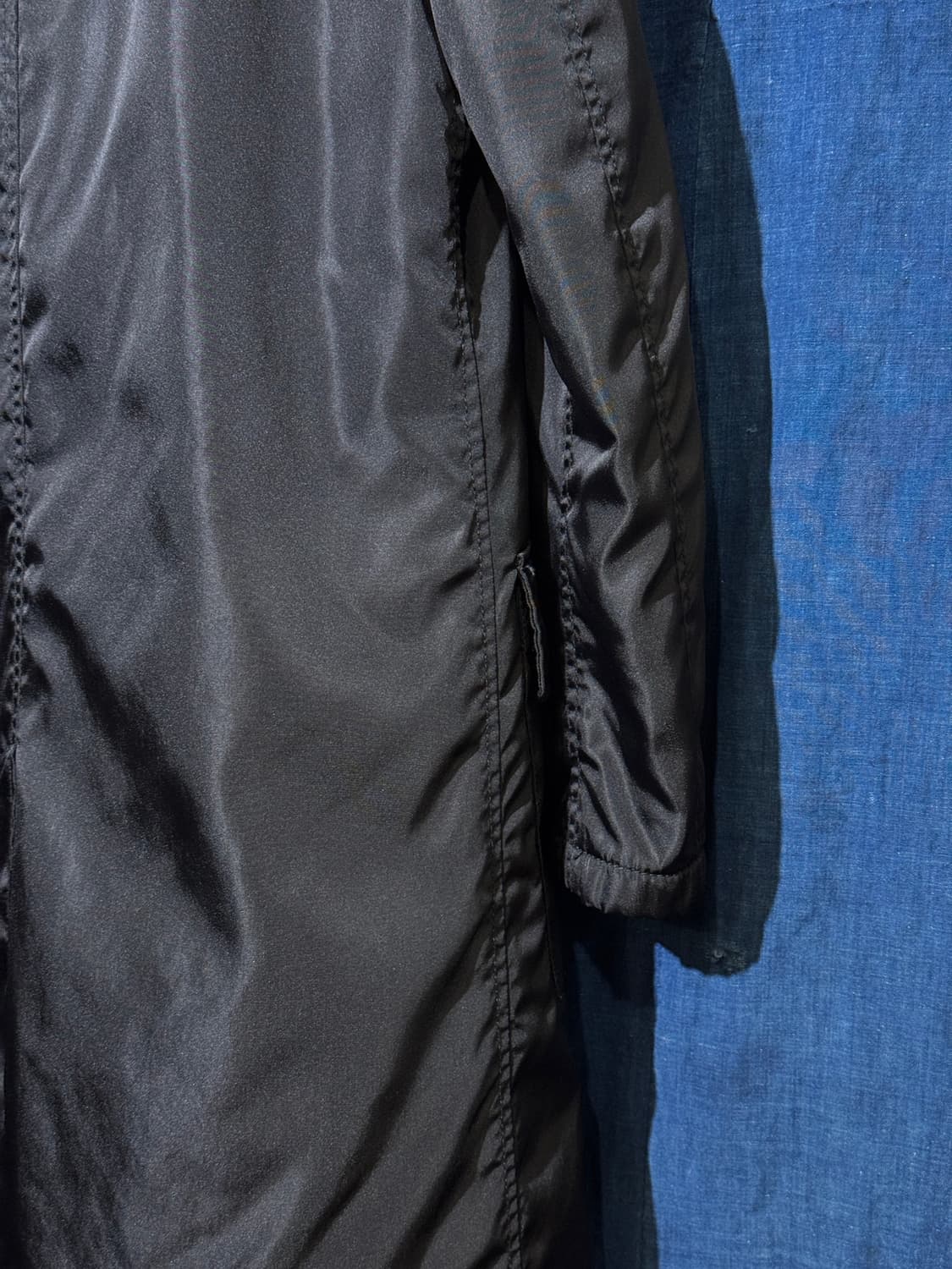 44-55 ) PRADA Double Breasted Nylon Coat 상품이미지9