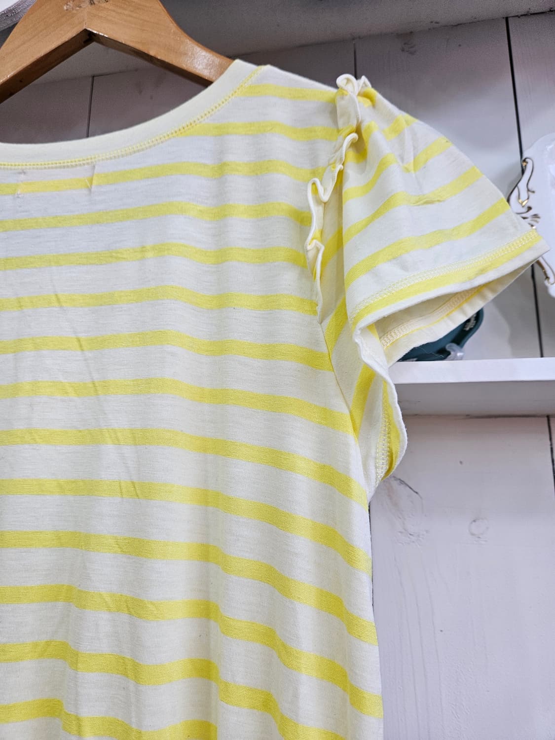 Mezzo Piano 옐로우 스트라이프 원피스 상품이미지7