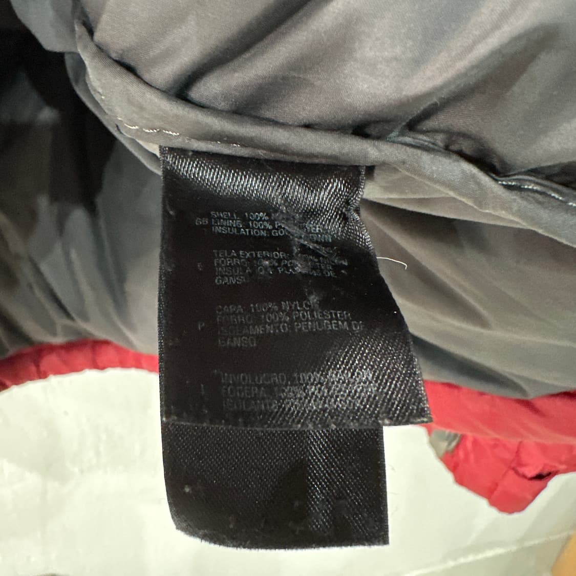 노스페이스700 눕시 패딩 110 상품이미지5