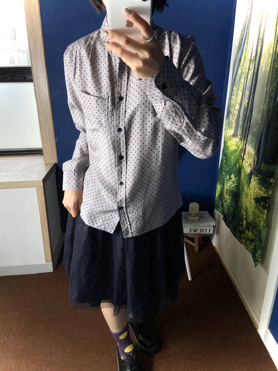 Margaret Howell dot shirt 상품이미지2