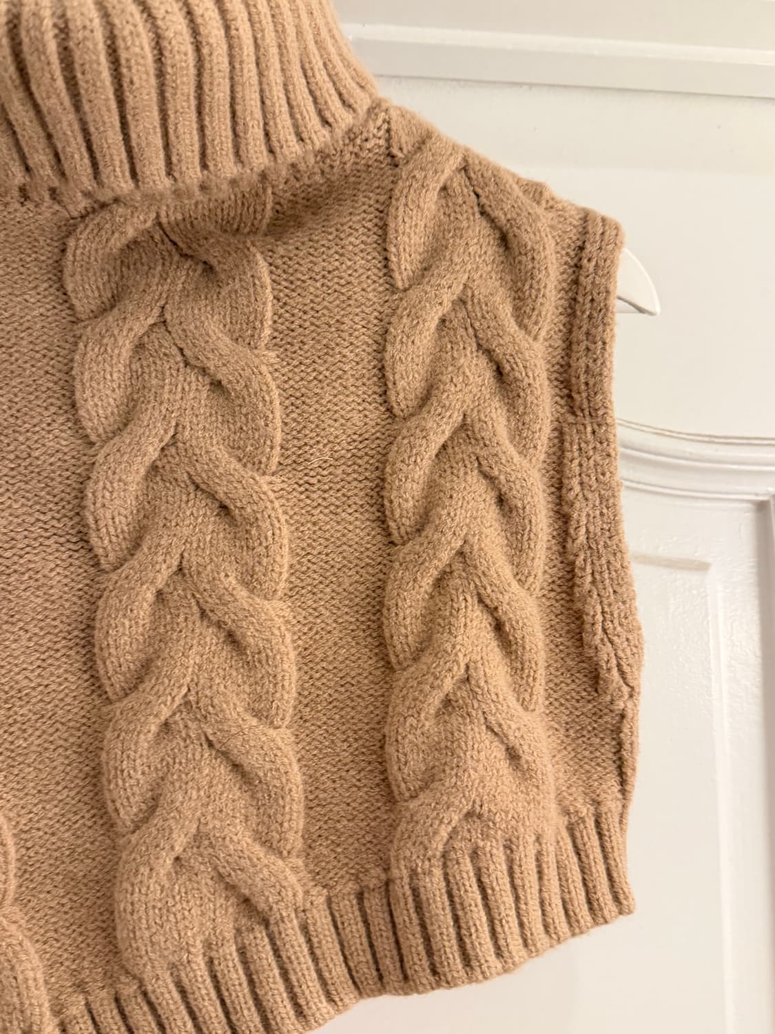 자라 울 니트 크롭 베스트 상품이미지2