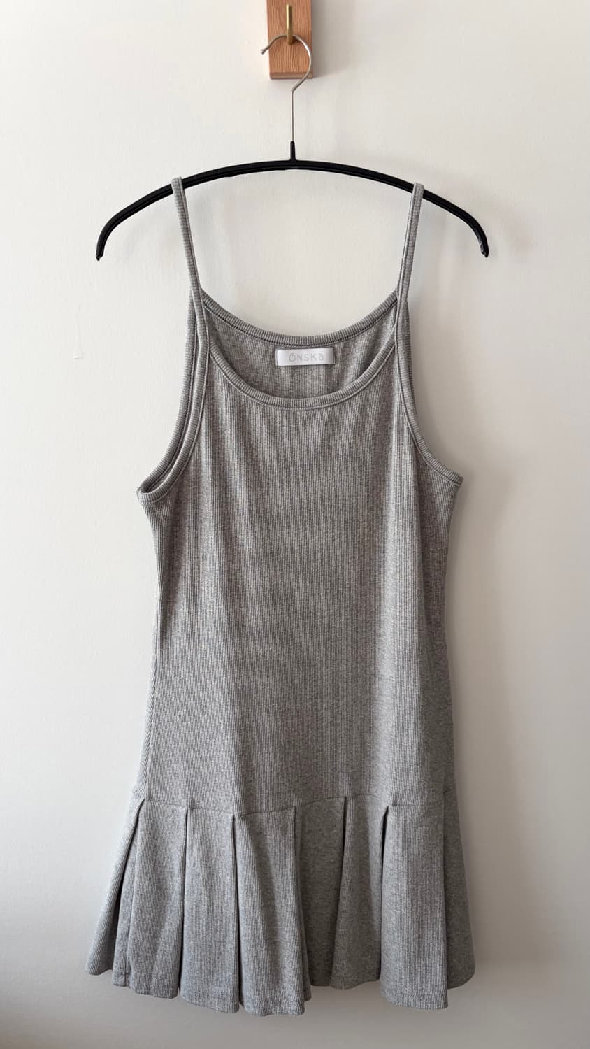 ONSK PLEATS MINI ONE-PIECE 온스카 플리츠 원피스 상품이미지9