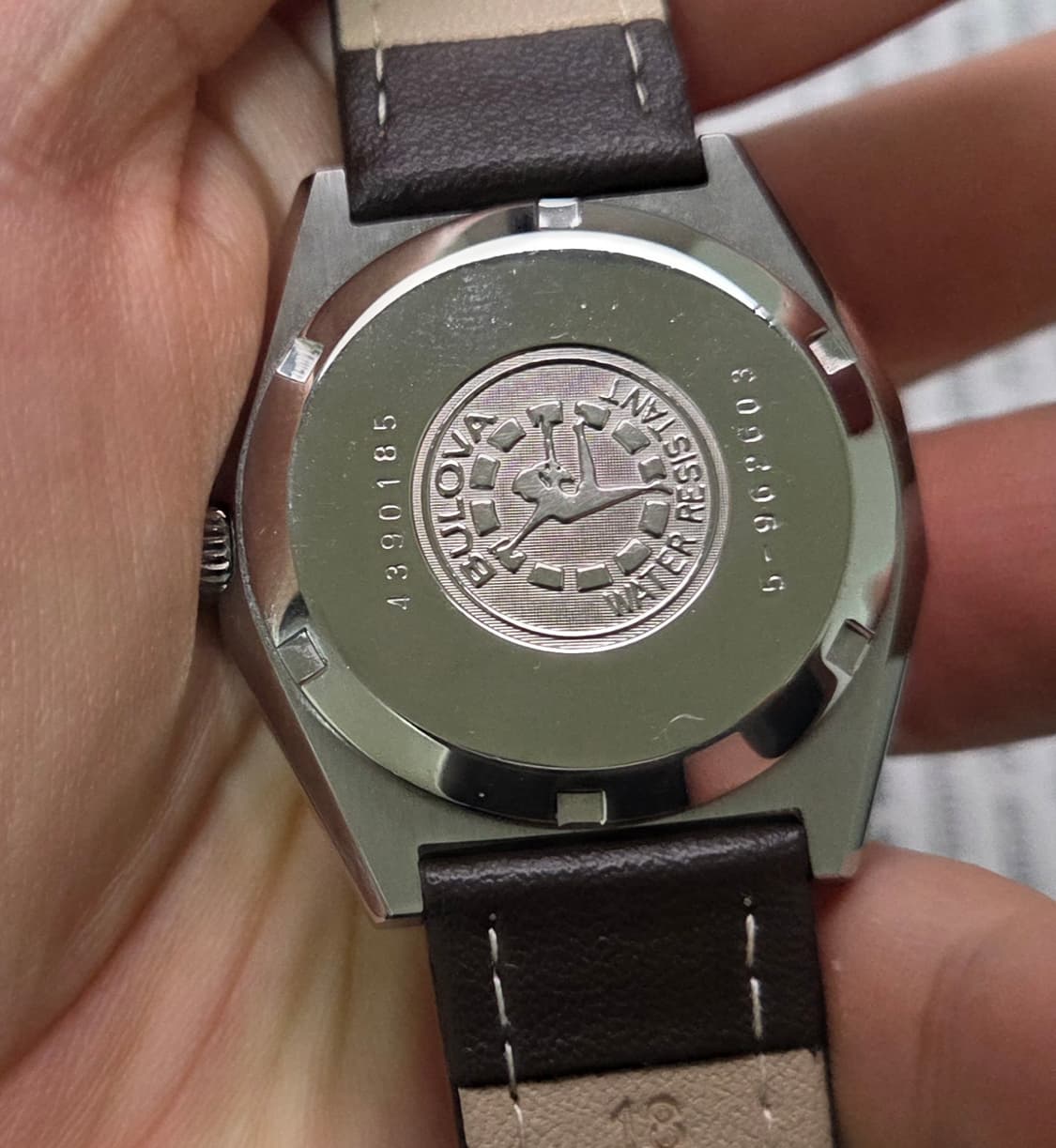 빈티지 부로바 데이데이트 팔각옥토 실버판 골드인덱스 오토매틱 상품이미지6