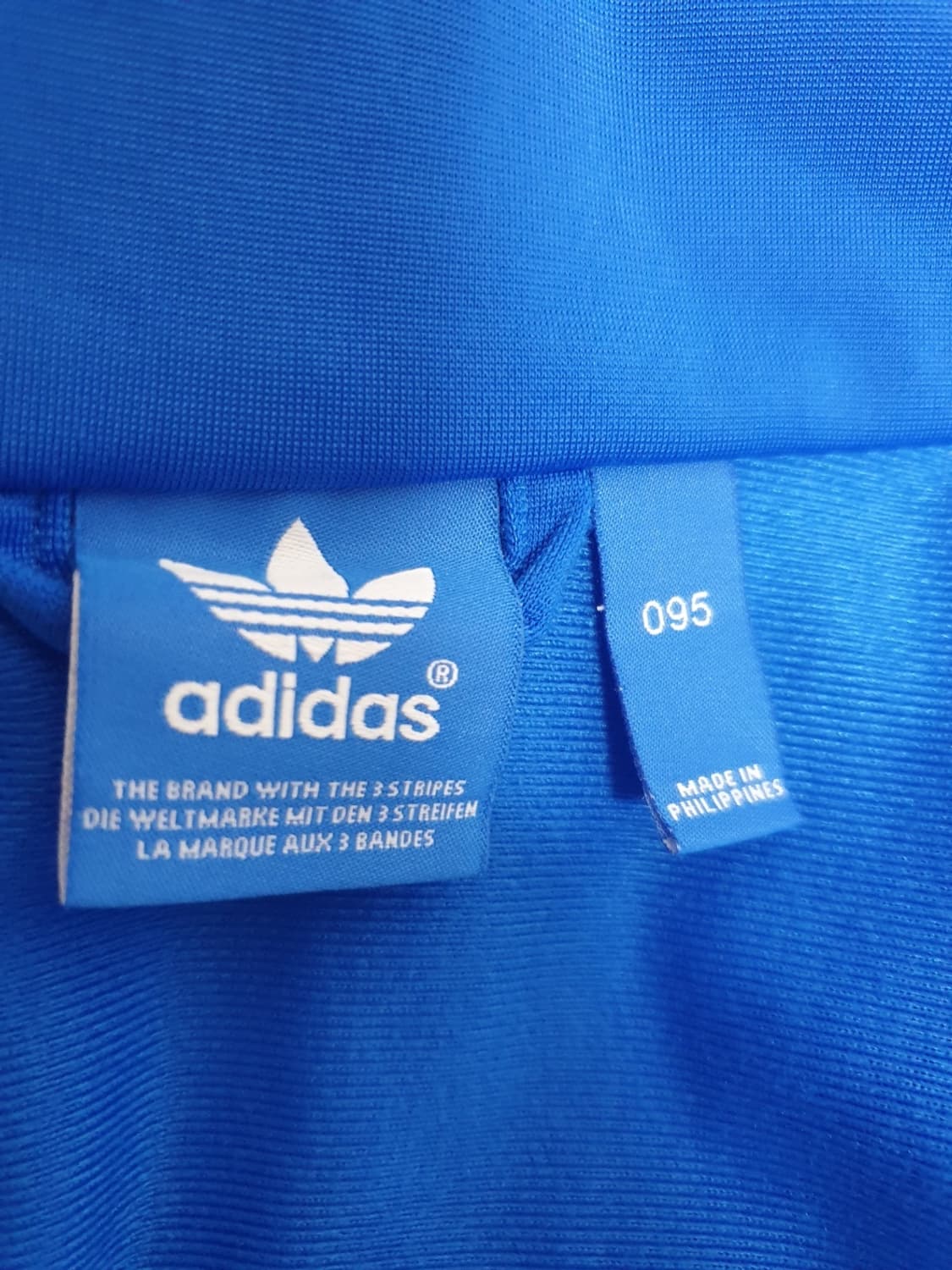 아디다스 져지 블루 핑크 삼선 트랙탑 파이어버드 95 상품이미지8
