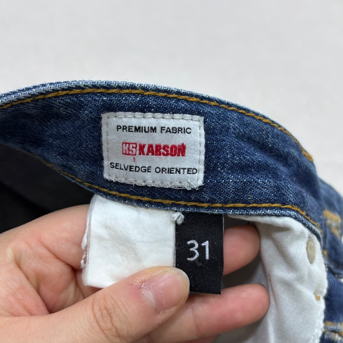 31 카슨 남성 셀비지 데님 팬츠 0429E 상품이미지3