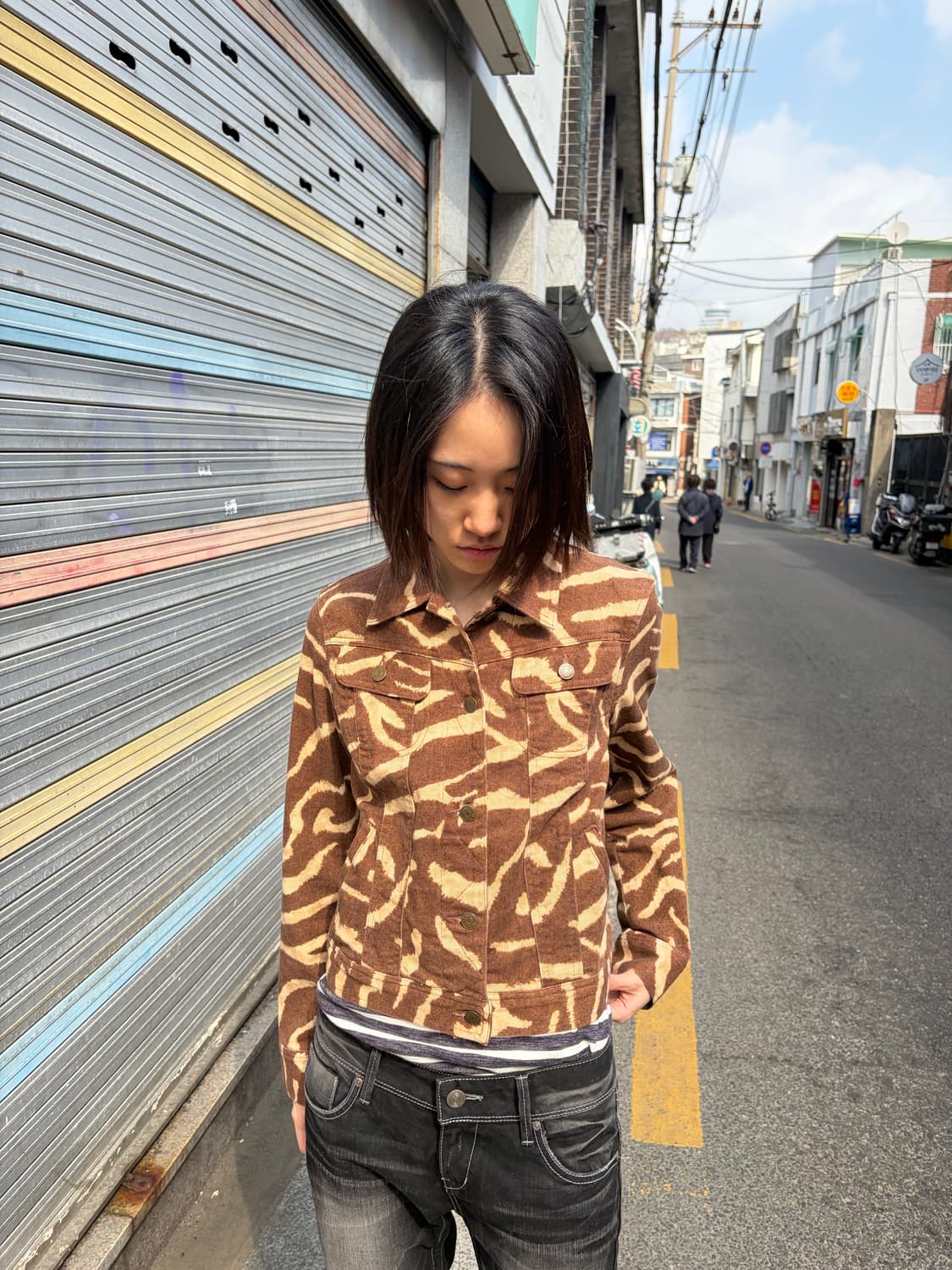 Ralph Lauren Jeans 패턴 데님 자켓 상품이미지1