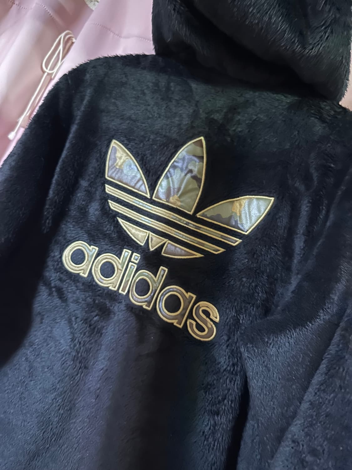 아디다스 카모 후리스 아디다스블랙 파이어버드 불꽃 후리스 집업 밀리터리 상품이미지2