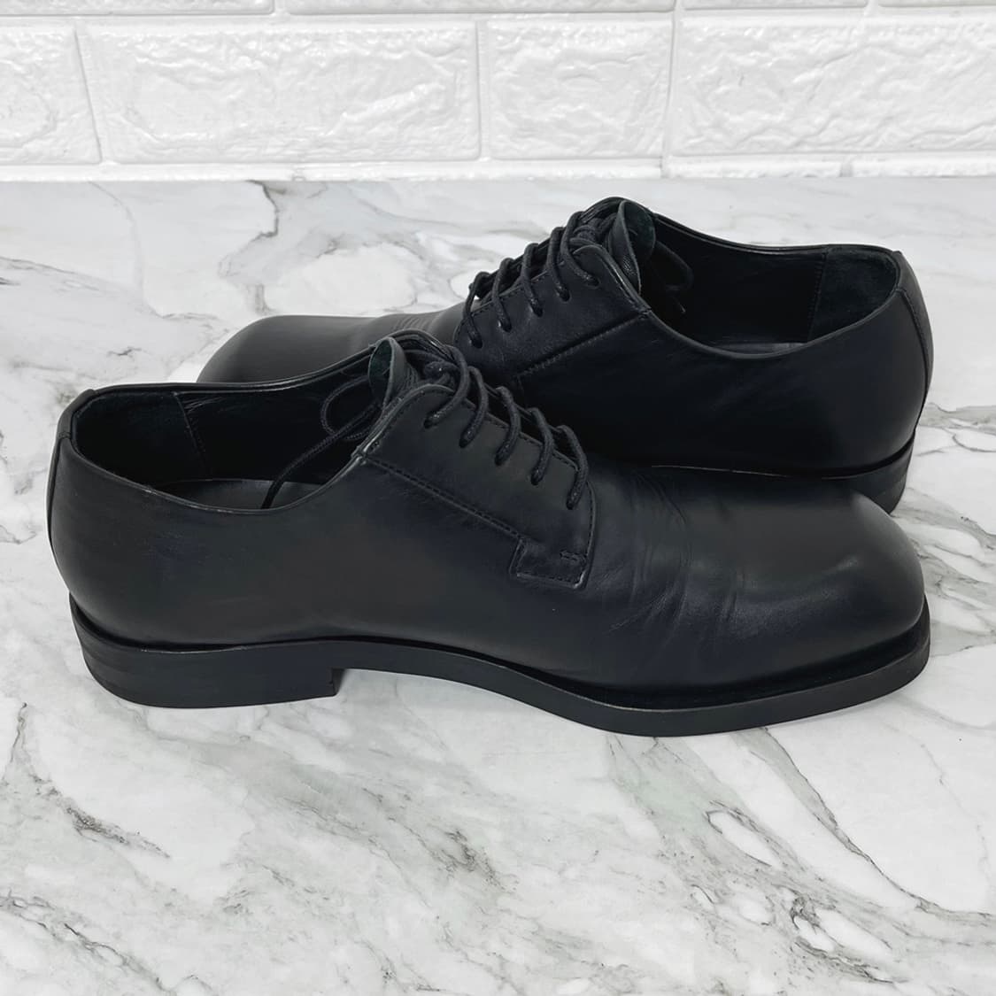COS 코스 Square Toe Leather Derby 41 상품이미지4