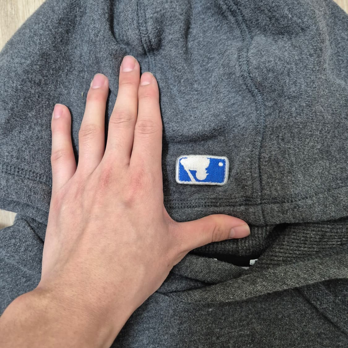 MLB 엠엘비 빅프린팅 남성 기모 후드티 상품이미지6