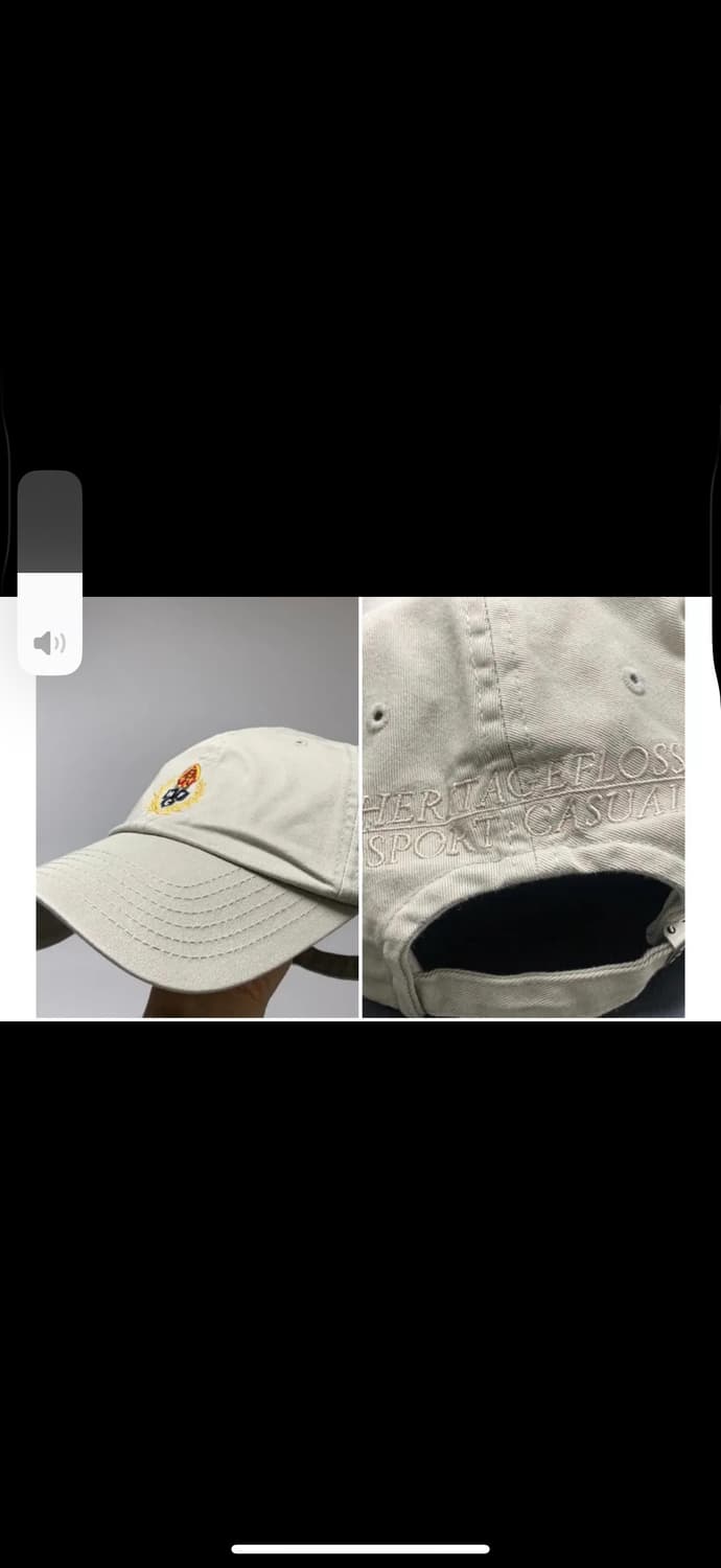 헤리티지플로스 크래스트 트윌 볼캡 상품이미지2