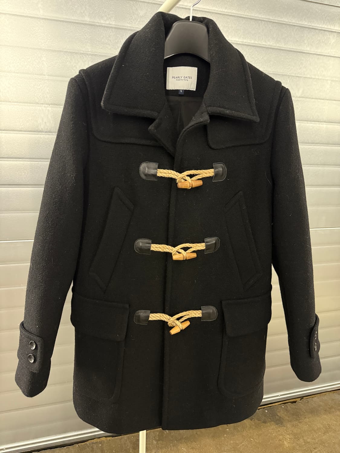 PEARLY GATES 블랙 더플 코트 5 상품이미지7